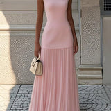 Sommerfeld | Plissiertes Maxikleid