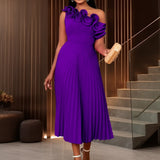 Adi™ - Couture Asymmetrisches Ein-Schulter-Abendkleid