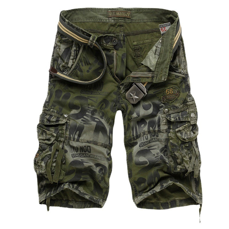 Sommerfeld | Herren Camouflage-Cargoshorts (1 kaufen, 1 GRATIS dazu)