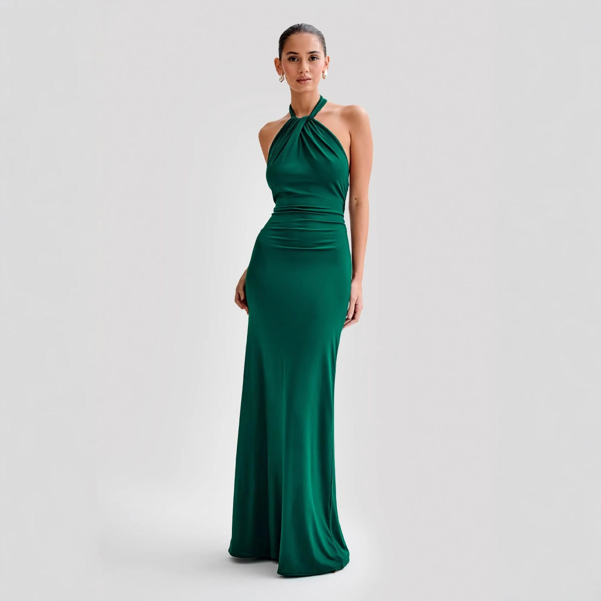 Sommerfeld | Halter Maxikleid