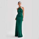 Sommerfeld | Halter Maxikleid