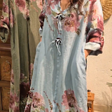 Sierla™ – Lang Kleid mit Blumen