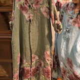 Sierla™ – Lang Kleid mit Blumen