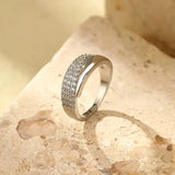 Sommerfeld | Eleganter Goldring mit funkelnden Steinen (1 kaufen, 1 gratis dazu)