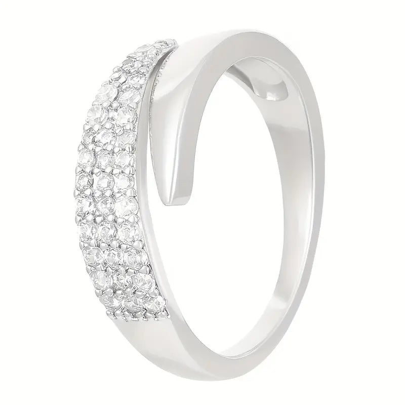 Sommerfeld | Eleganter Goldring mit funkelnden Steinen (1 kaufen, 1 gratis dazu)