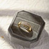 Sommerfeld | Eleganter Goldring mit funkelnden Steinen (1 kaufen, 1 gratis dazu)