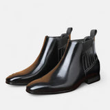 Faustino™ | Elegante Herren-Stiefeletten aus hochwertigem Kunstleder