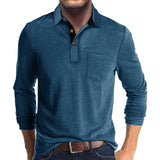 Sommerfeld | Herren Langarmshirt in Unifarbe
