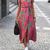 Jorlyn™ - Elegantes Kleid mit V-Ausschnitt und figurbetonter Passform