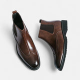 Marzio™ | Elegante Chelsea-Stiefel für Herren aus Kunstleder