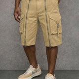 Sommerfeld | Tactical Cargo-Shorts mit Reißverschlussdetails (1 Kaufen, 1 GRATIS dazu)