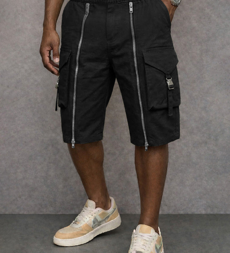 Sommerfeld | Tactical Cargo-Shorts mit Reißverschlussdetails (1 Kaufen, 1 GRATIS dazu)