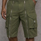 Sommerfeld | Tactical Cargo-Shorts mit Reißverschlussdetails (1 Kaufen, 1 GRATIS dazu)