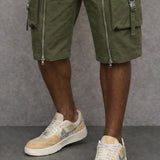 Sommerfeld | Tactical Cargo-Shorts mit Reißverschlussdetails (1 Kaufen, 1 GRATIS dazu)