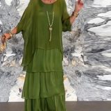 Shina™ - Elegantes Fließendes Maxikleid