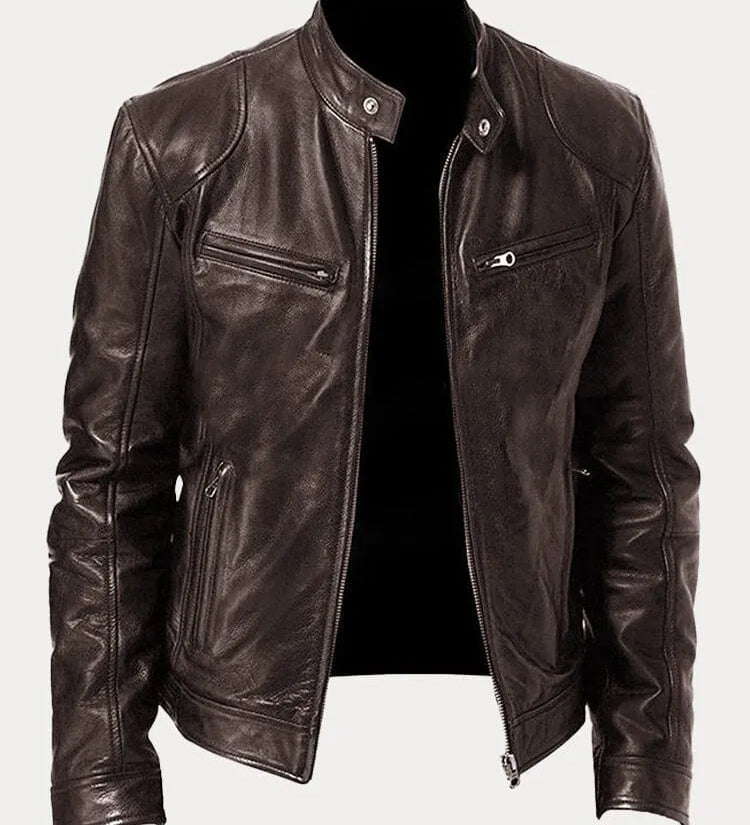 Gaspard™ - Casual Leder Jacke