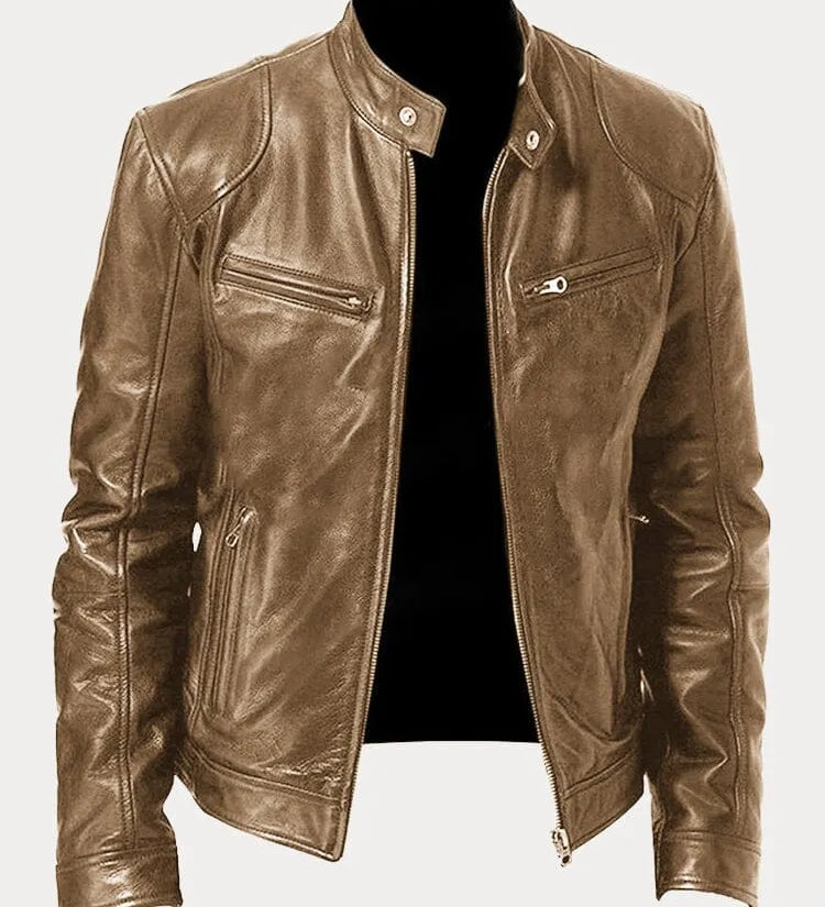 Gaspard™ - Casual Leder Jacke