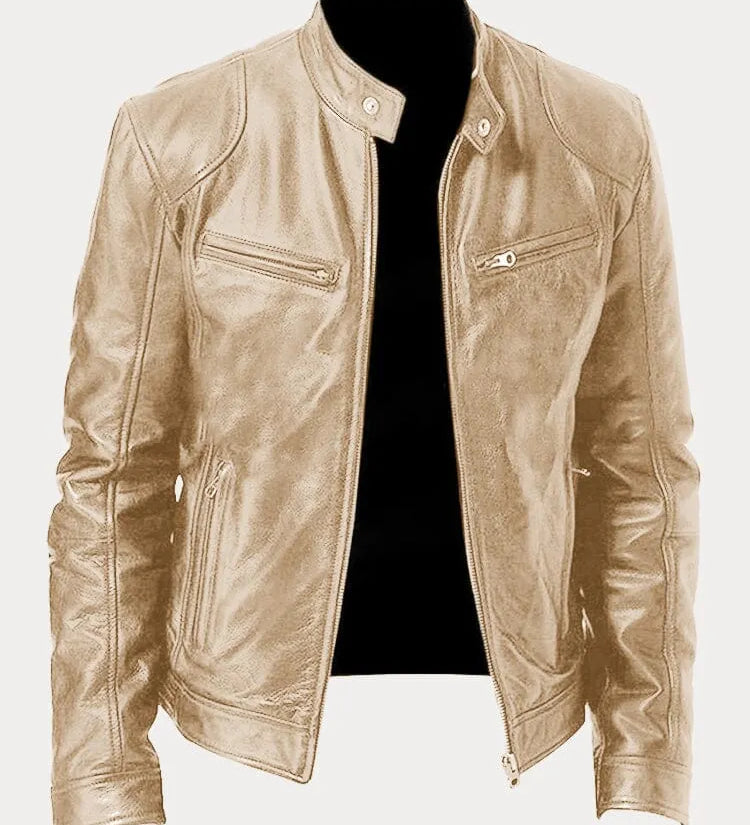 Gaspard™ - Casual Leder Jacke