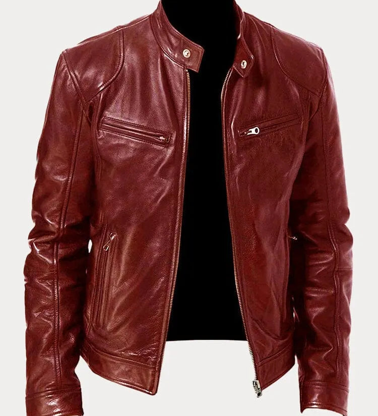 Gaspard™ - Casual Leder Jacke