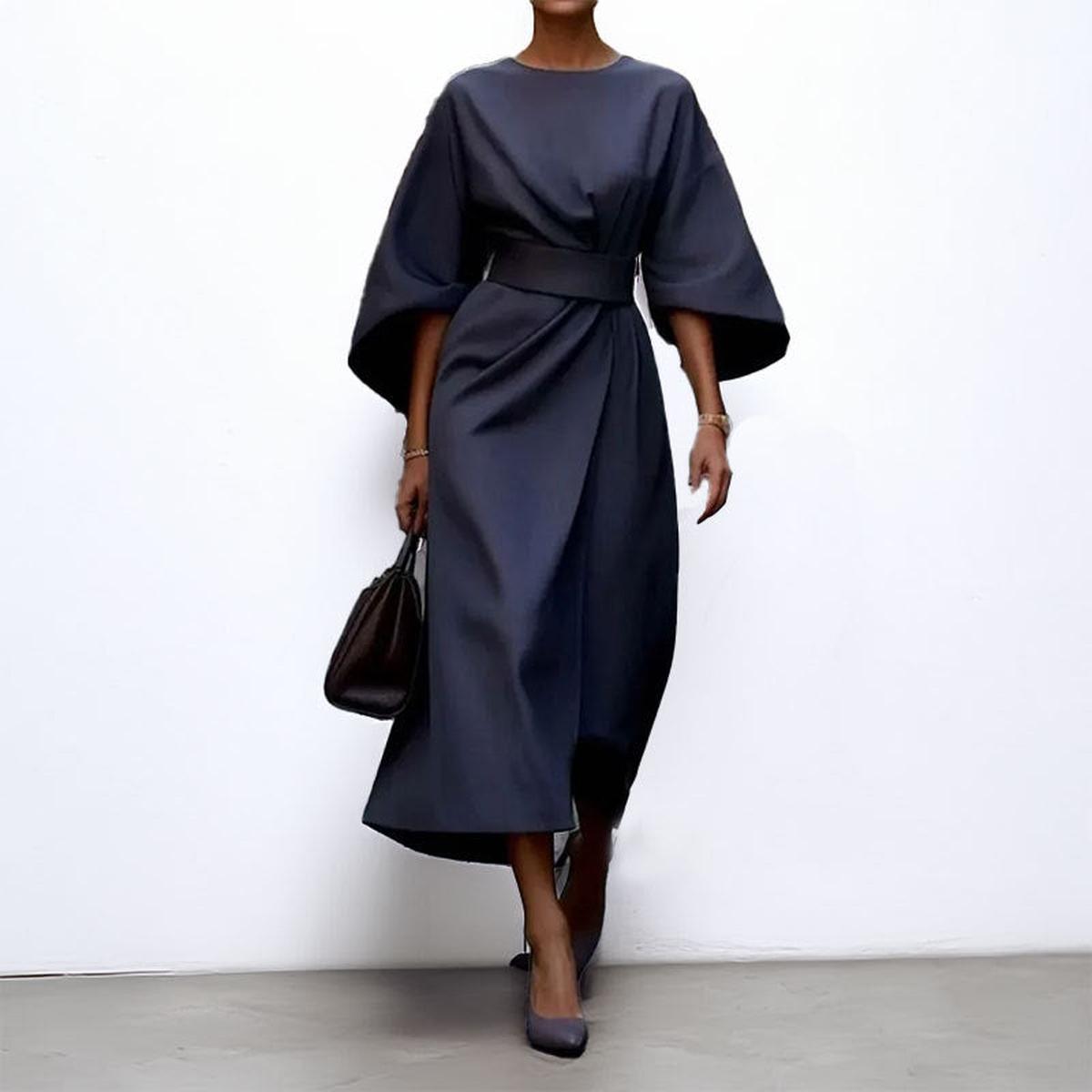 Cally™ - Langes Kleid mit Kimonoärmeln