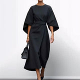 Cally™ - Langes Kleid mit Kimonoärmeln