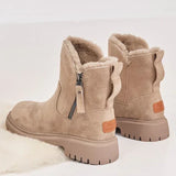 Sommerfeld™ | Gefütterte Winterstiefel mit Seitlichem Reißverschluss