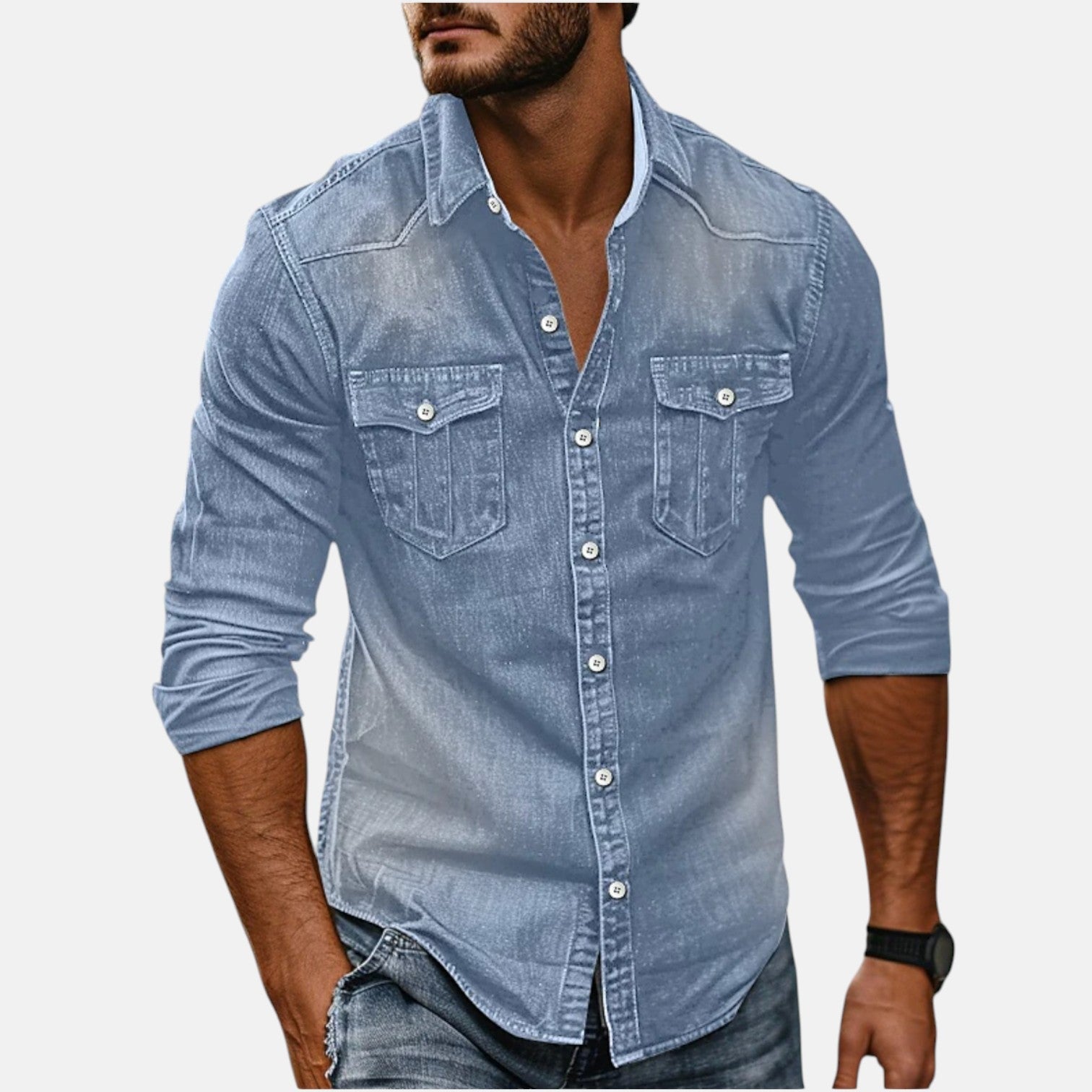 Sommerfeld | Vielseitiges und Trendiges Herren-Denimhemd