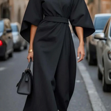Rome™ – Zeitlos elegantes Kleid mit Laternenärmeln
