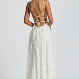 Sommerfeld | Elegantes Spitzen Maxi Kleid