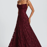 Sommerfeld | Elegantes Spitzen Maxi Kleid