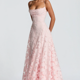 Sommerfeld | Elegantes Spitzen Maxi Kleid