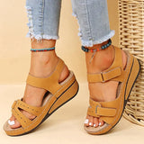 Sandy - Bequeme Orthopädische Sandalen mit Keilabsatz