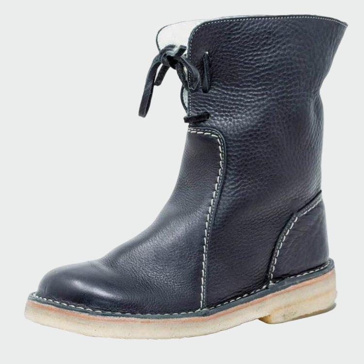 Sommerfeld™ | Wasserdichte Herrenlederschuhe mit Wollfutter