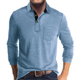 Sommerfeld | Herren Langarmshirt in Unifarbe