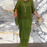 Shina™ - Elegantes Fließendes Maxikleid