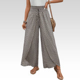 Sommerfeld | Lisette Hose mit weitem Bein und geometrischem Druck