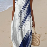Elena - Alltags Elegante Midi-Kleid