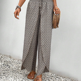 Sommerfeld | Lisette Hose mit weitem Bein und geometrischem Druck