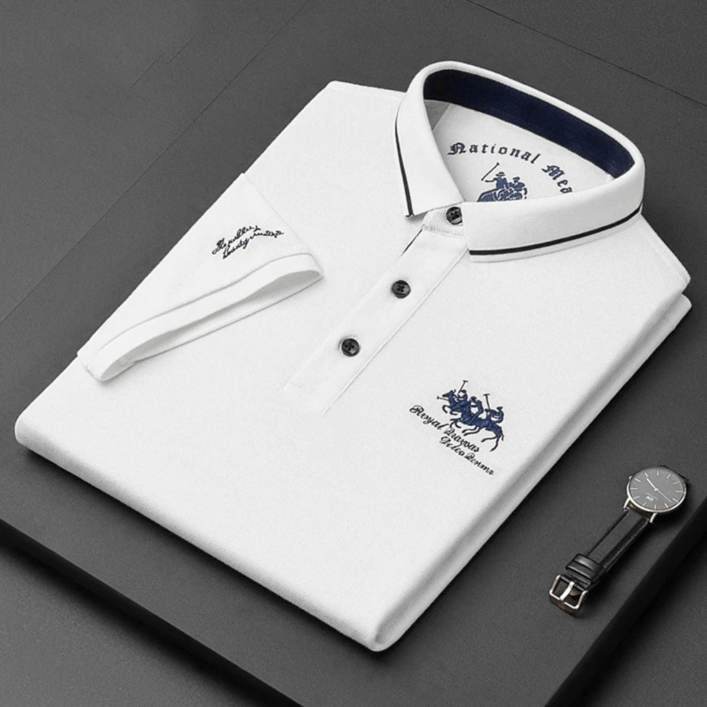 Sommerfeld | Luxuriöses Herren-Poloshirt