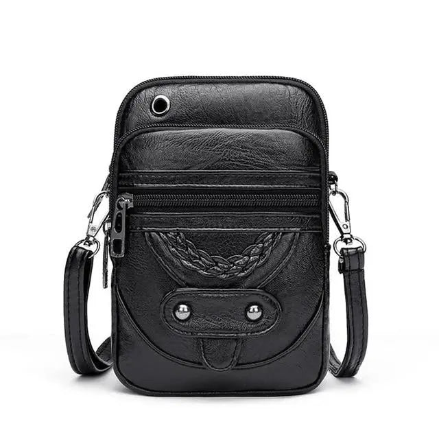Alva | Leder Crossbody Tasche