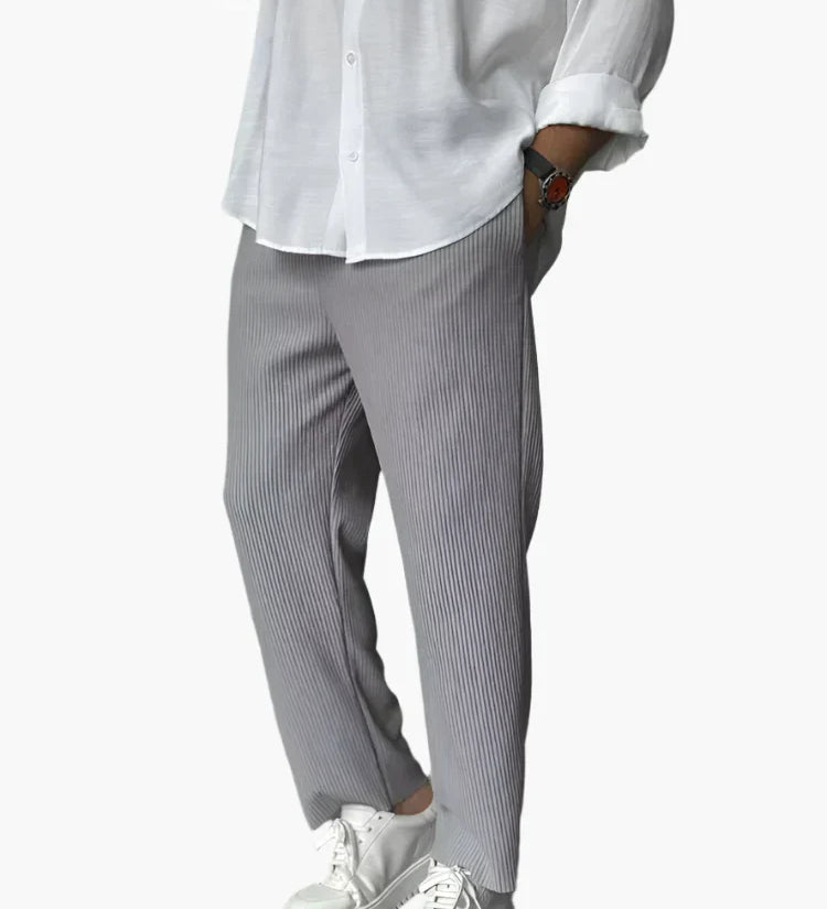 Sommerfeld™ | Herren Relax Fit Plissee Hose – Eleganter und Bequemer Alltags- und Business-Look