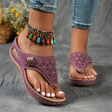 Élodie - Keil-Zehensandalen für Dame