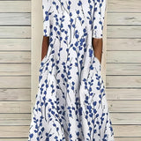 Sela™ – Sommerliches Midikleid mit elegantem Blumenprint