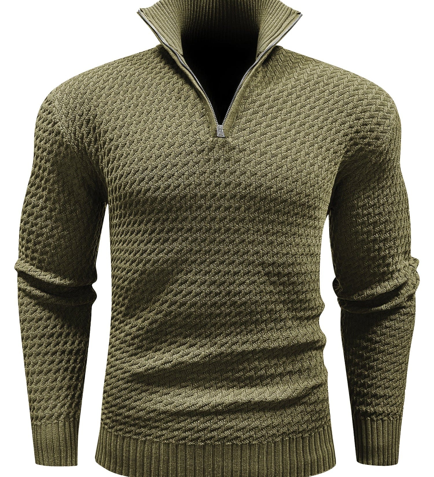 Sommerfeld | Viertel-Zip Rollkragenpullover