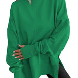 Lena™ |  Bequemes Oversized-Langarm-Sweatshirt