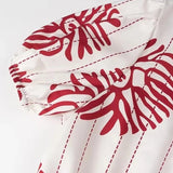 Sommerfeld | One-Shoulder Minikleid mit sommerlichem Print