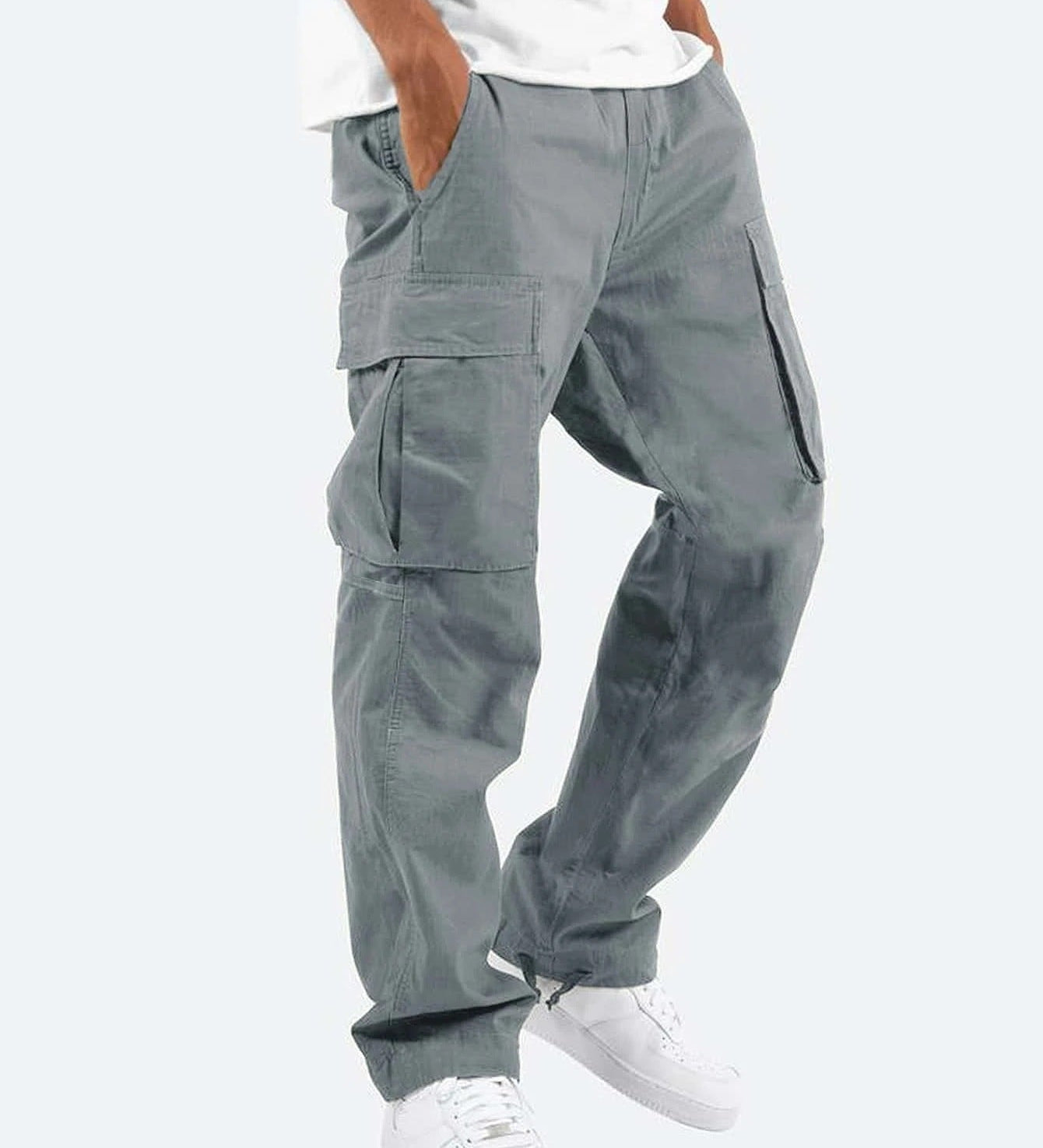 Sommerfeld™ | Herren Cargo-Hose mit weitem Schnitt – Freizeit & Utility-Hose