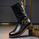 Sommerfeld | Vintage-Lederstiefel für Herren
