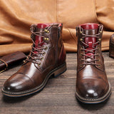 Sommerfeld™ | Oxford-Stiefel aus Leder