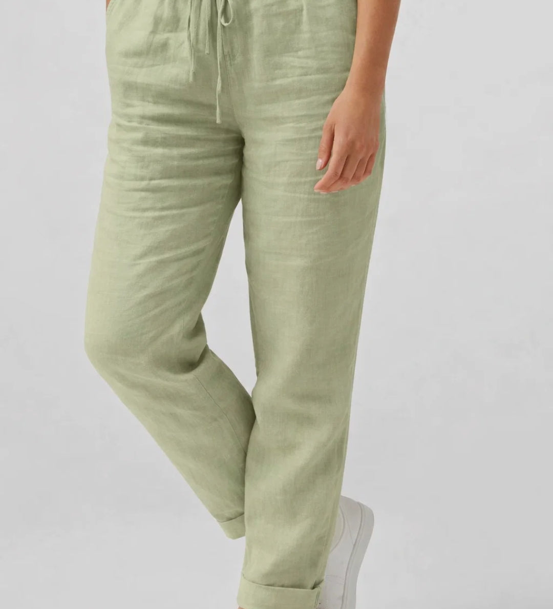 Sommerfeld | Luftige Leinenhose mit geradem Schnitt und Kordelzug (1 Kaufen, 1 GRATIS dazu)